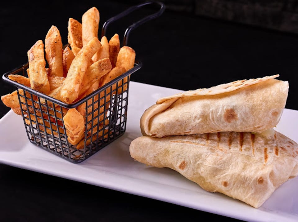 Cheesesteak Wrap.