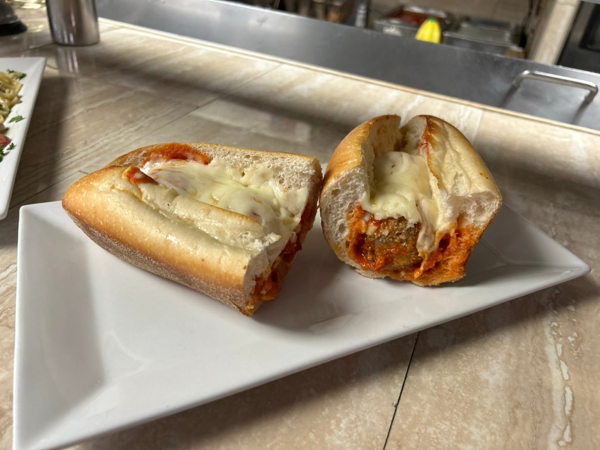 Veal Cutlet Parm Sub.