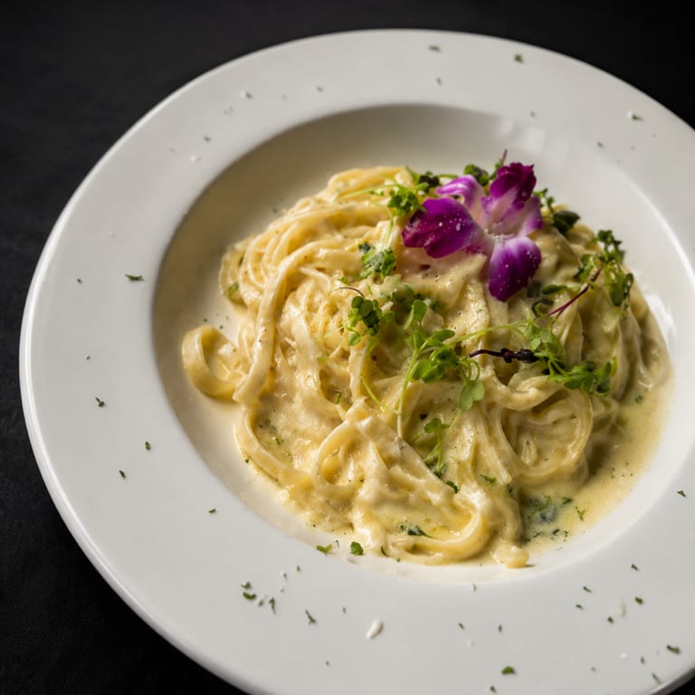 Delicious Fettuccine Alfredo
