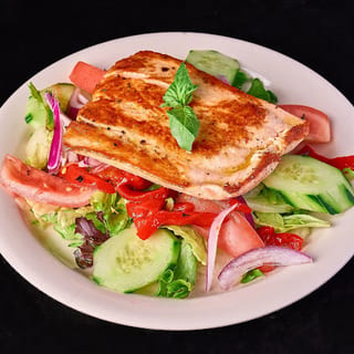 Grilled Salmon Salad