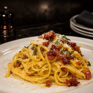 Angel Hair Carbonara