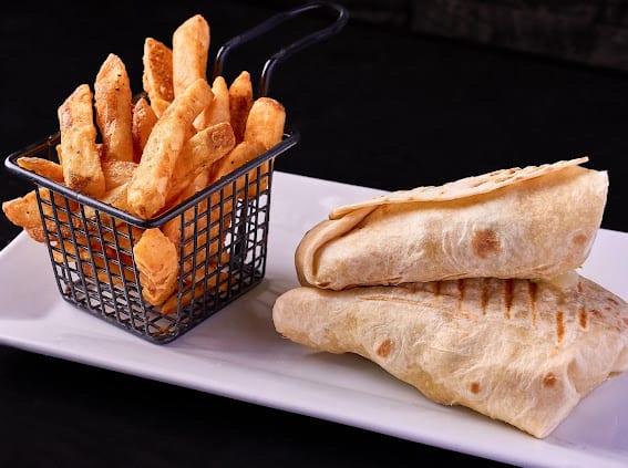 BBQ Chicken Wrap.
