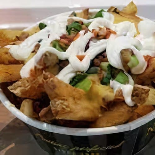 French Fries with Gravy & Cheese.