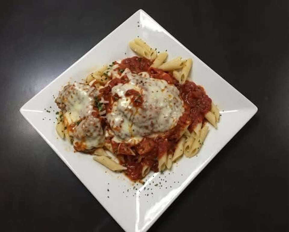Veal Cutlet Parmigiana.