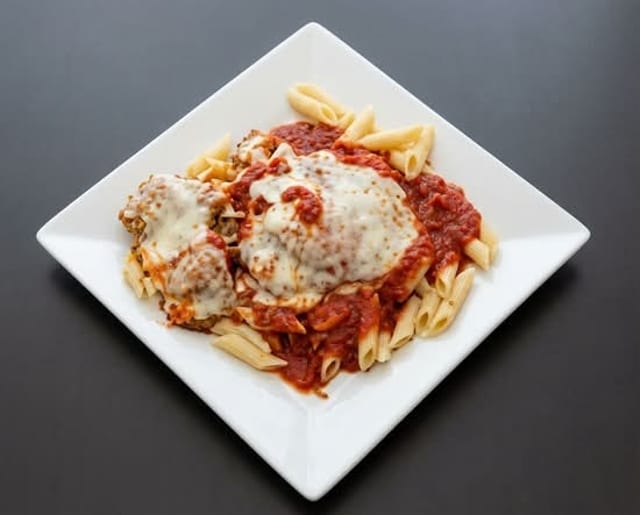 Chicken Parmigiana.
