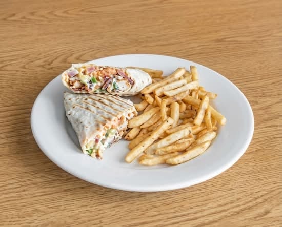 Crispy Chicken & Bacon in Ranch Wrap.